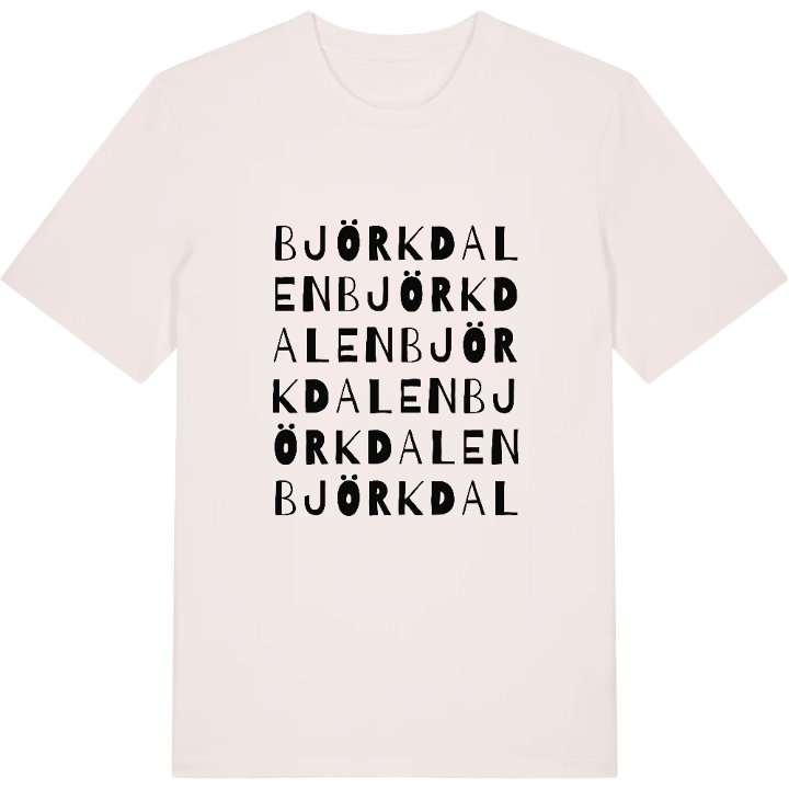 Björkdalen ordlek t-shirt – t-shirt från PinShirt