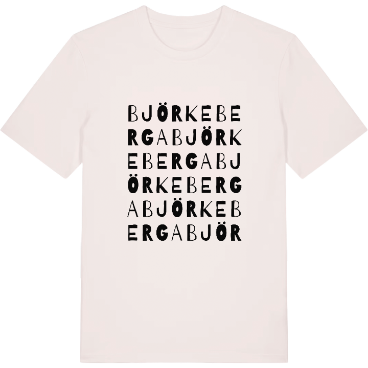 Björkeberga ordlek t-shirt – t-shirt från PinShirt
