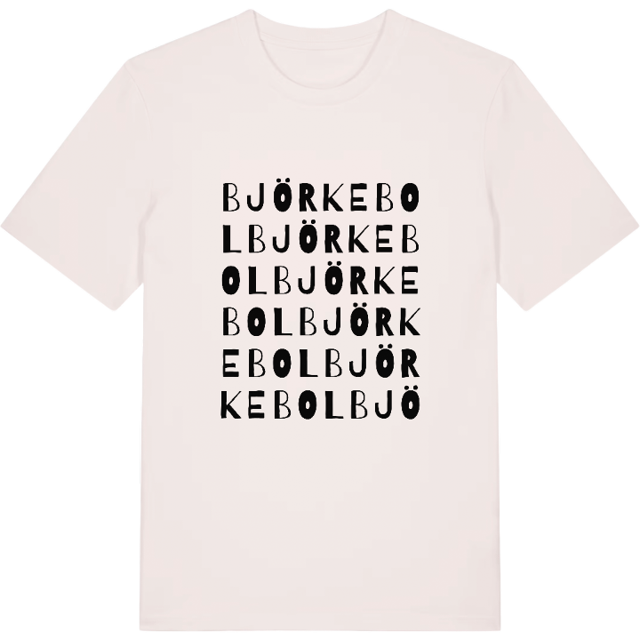 Björkebol ordlek t-shirt – t-shirt från PinShirt