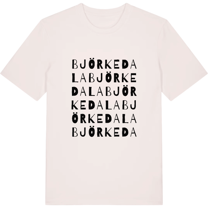 Björkedala ordlek t-shirt – t-shirt från PinShirt