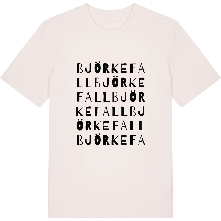 Björkefall ordlek t-shirt – t-shirt från PinShirt