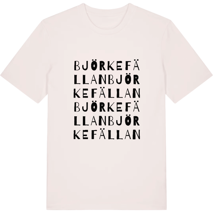 Björkefällan ordlek t-shirt – t-shirt från PinShirt