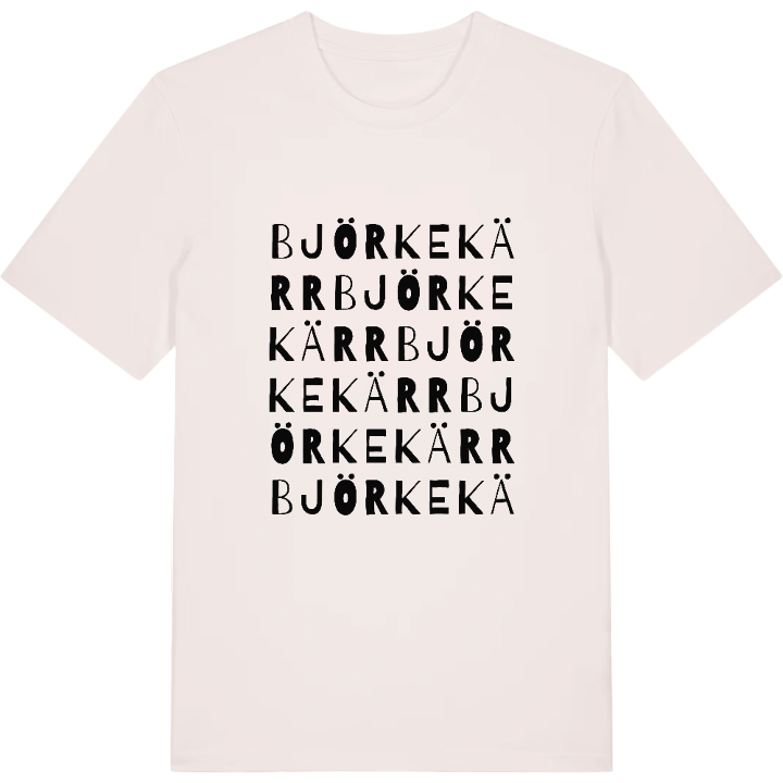 Björkekärr ordlek t-shirt – t-shirt från PinShirt