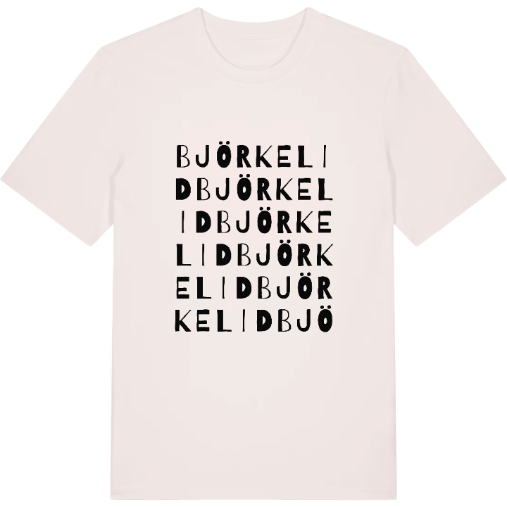 Björkelid ordlek t-shirt – t-shirt från PinShirt