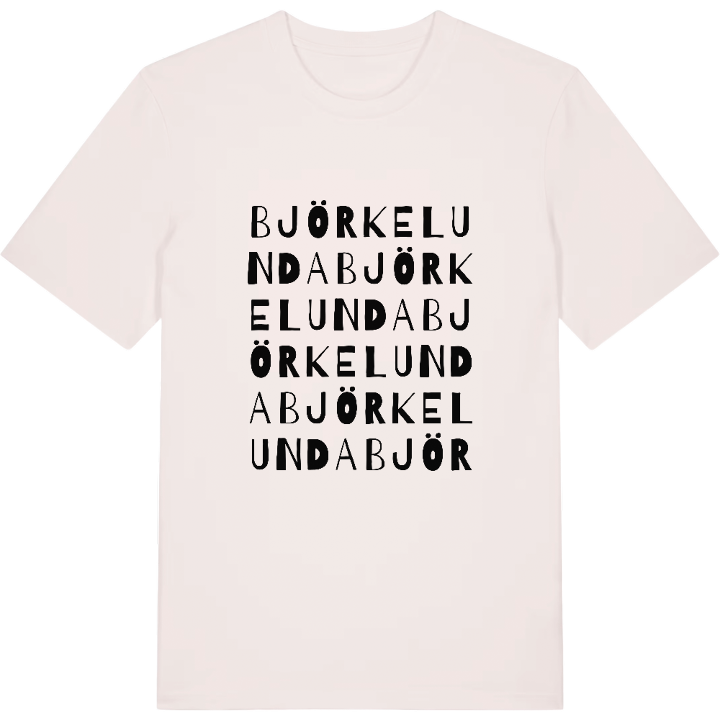 Björkelunda ordlek t-shirt – t-shirt från PinShirt