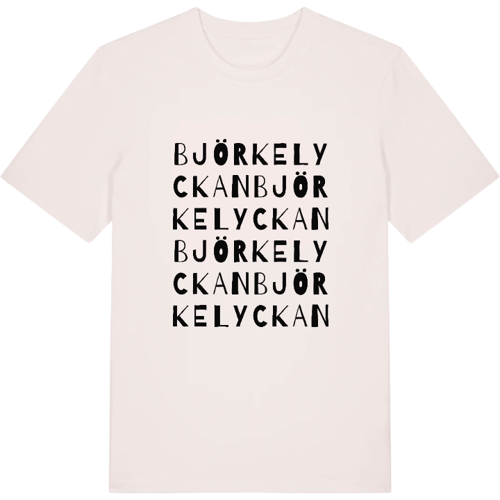 Björkelyckan ordlek t-shirt – t-shirt från PinShirt