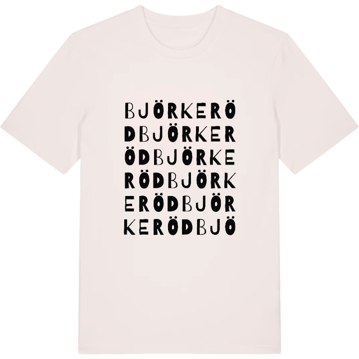 Björkeröd ordlek t-shirt – t-shirt från PinShirt