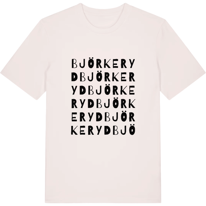 Björkeryd ordlek t-shirt – t-shirt från PinShirt