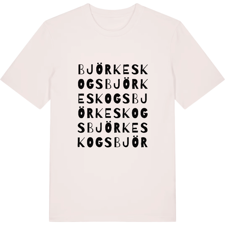 Björkeskogs ordlek t-shirt – t-shirt från PinShirt