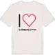 Jag älskar Björkeslätten t-shirt stort tryck