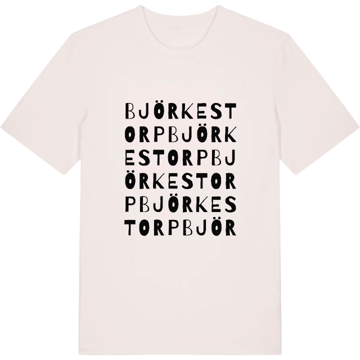 Björkestorp ordlek t-shirt – t-shirt från PinShirt