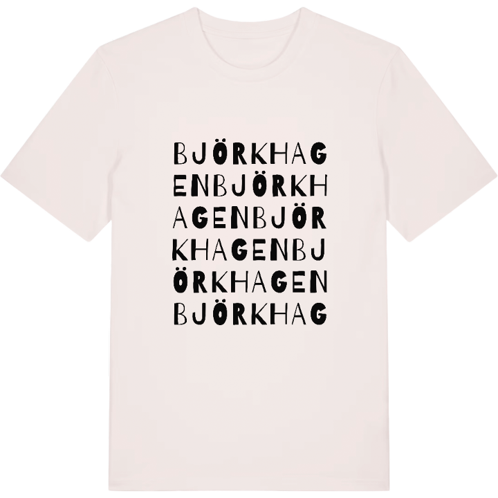 Björkhagen ordlek t-shirt – t-shirt från PinShirt