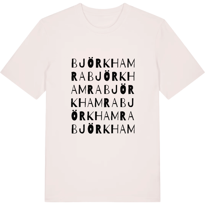Björkhamra ordlek t-shirt – t-shirt från PinShirt