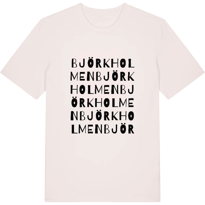 Björkholmen ordlek t-shirt – t-shirt från PinShirt
