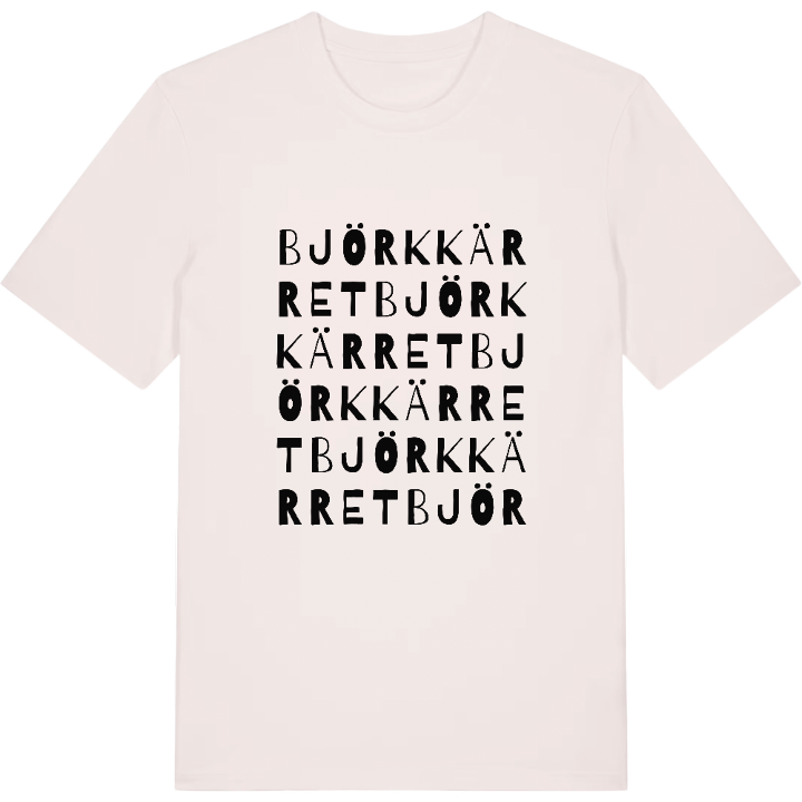 Björkkärret ordlek t-shirt – t-shirt från PinShirt