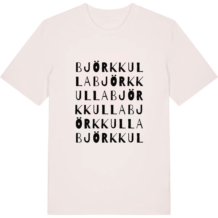 Björkkulla ordlek t-shirt – t-shirt från PinShirt