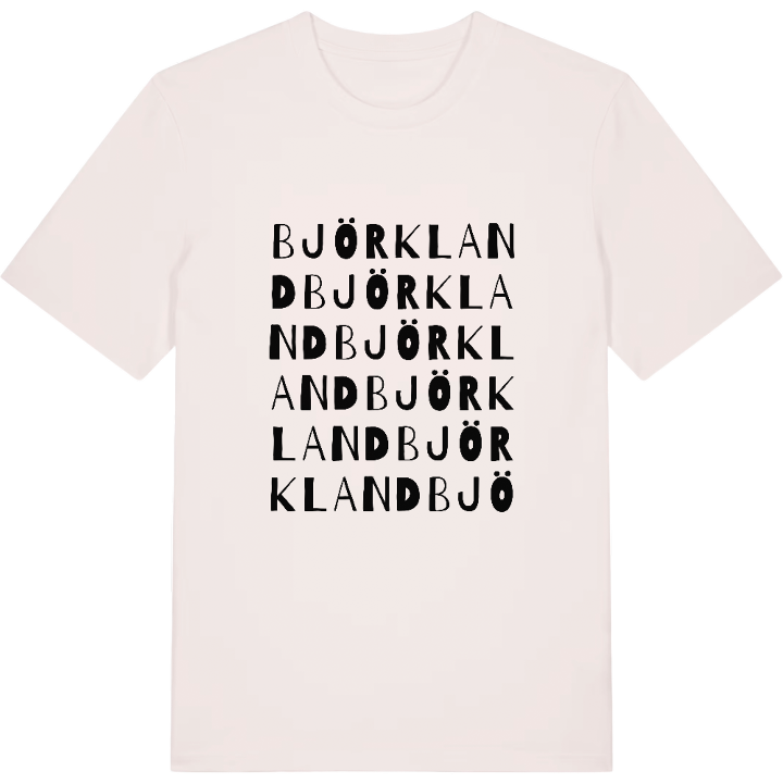 Björkland ordlek t-shirt – t-shirt från PinShirt
