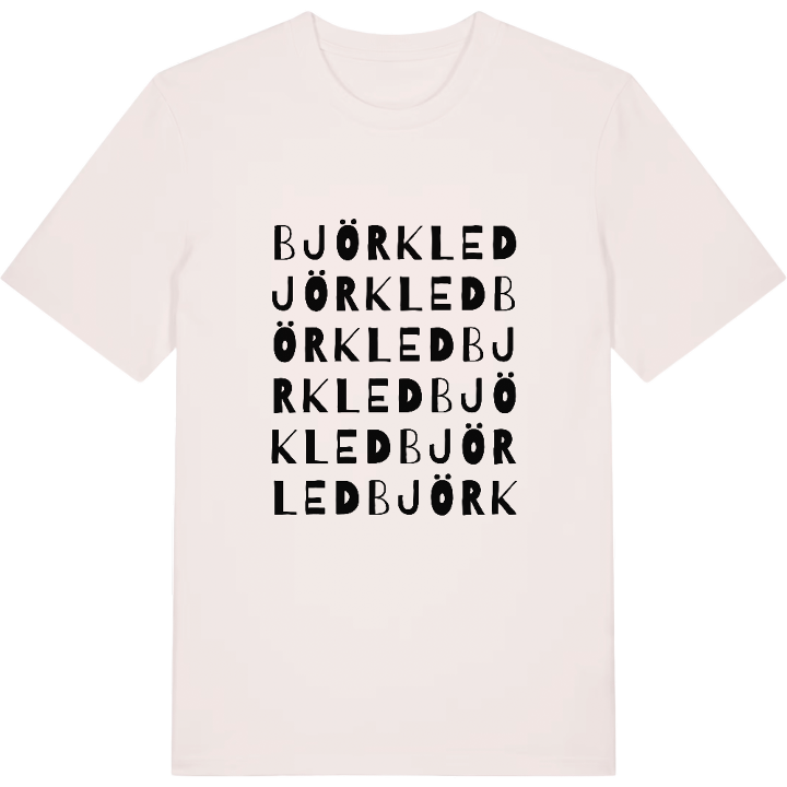 Björkled ordlek t-shirt – t-shirt från PinShirt