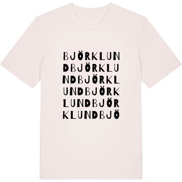 Björklund ordlek t-shirt – t-shirt från PinShirt