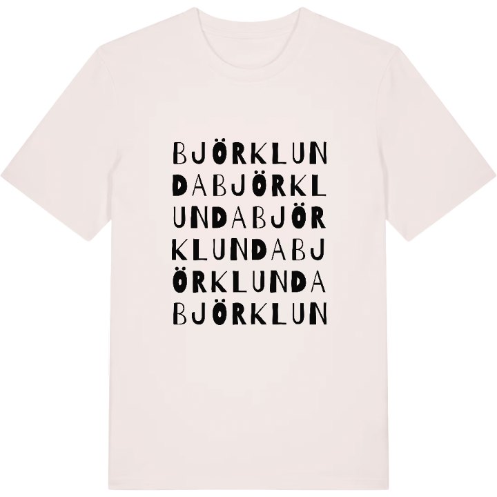 Björklunda ordlek t-shirt – t-shirt från PinShirt
