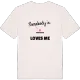 Någon i Björkmans älskar mig t-shirt