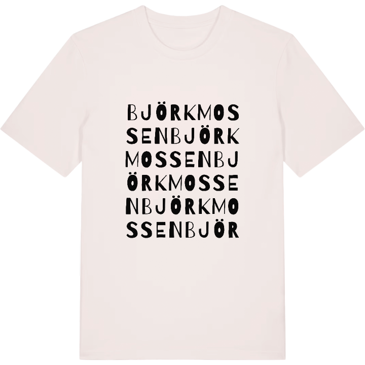 Björkmossen ordlek t-shirt – t-shirt från PinShirt