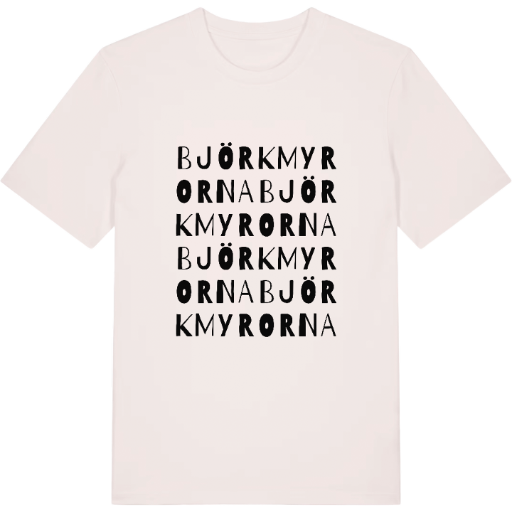 Björkmyrorna ordlek t-shirt – t-shirt från PinShirt