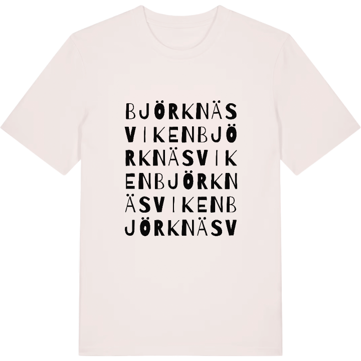 Björknäsviken ordlek t-shirt – t-shirt från PinShirt