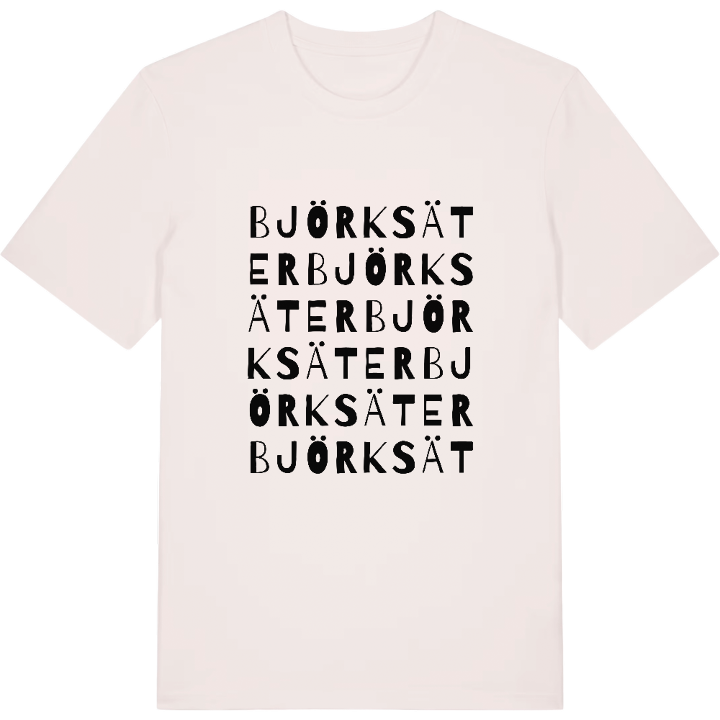 Björksäter ordlek t-shirt – t-shirt från PinShirt