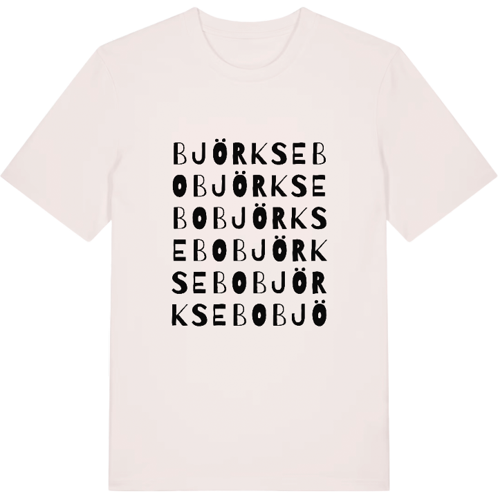 Björksebo ordlek t-shirt – t-shirt från PinShirt