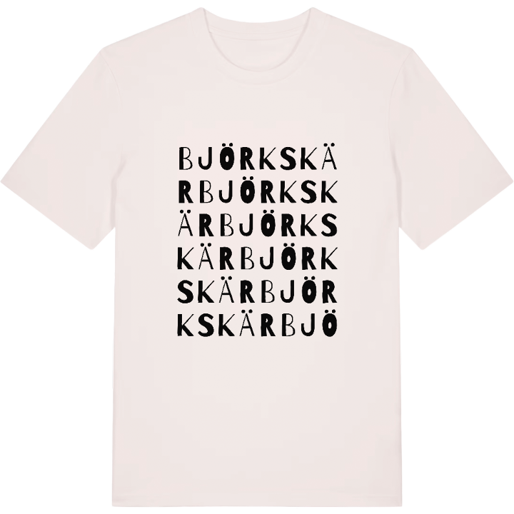 Björkskär ordlek t-shirt – t-shirt från PinShirt