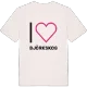 Jag älskar Björkskog t-shirt stort tryck
