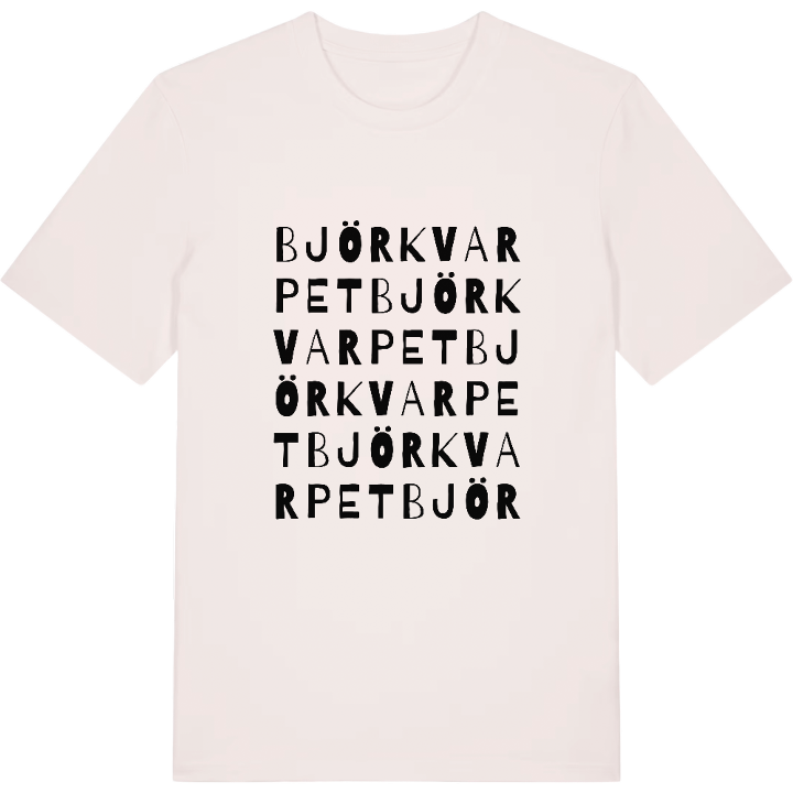 Björkvarpet ordlek t-shirt – t-shirt från PinShirt