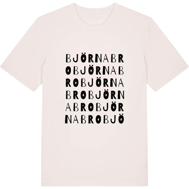 Björnabro ordlek t-shirt – t-shirt från PinShirt