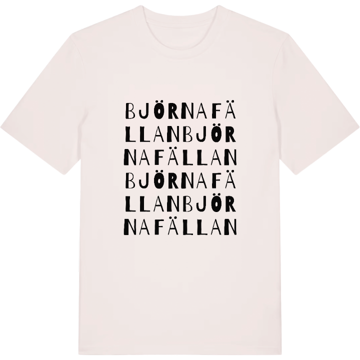 Björnafällan ordlek t-shirt – t-shirt från PinShirt