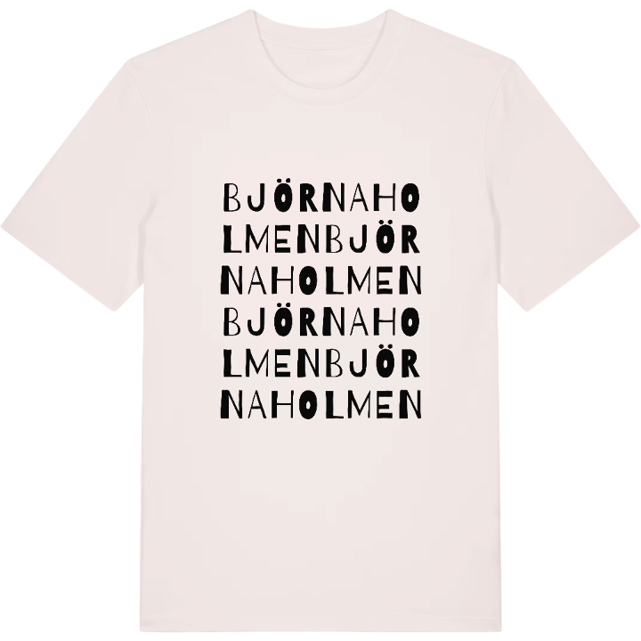 Björnaholmen ordlek t-shirt – t-shirt från PinShirt
