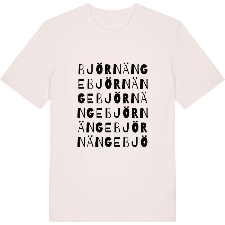 Björnänge ordlek t-shirt – t-shirt från PinShirt