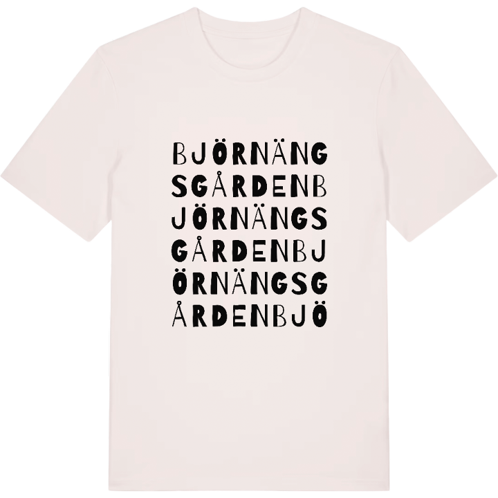 Björnängsgården ordlek t-shirt – t-shirt från PinShirt