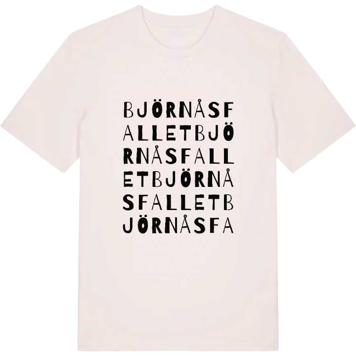 Björnåsfallet ordlek t-shirt – t-shirt från PinShirt
