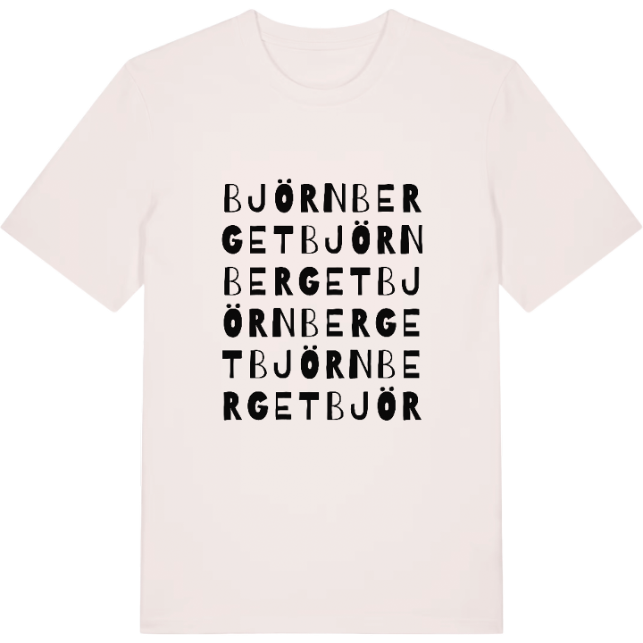 Björnberget ordlek t-shirt – t-shirt från PinShirt