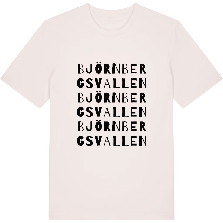 Björnbergsvallen ordlek t-shirt – t-shirt från PinShirt