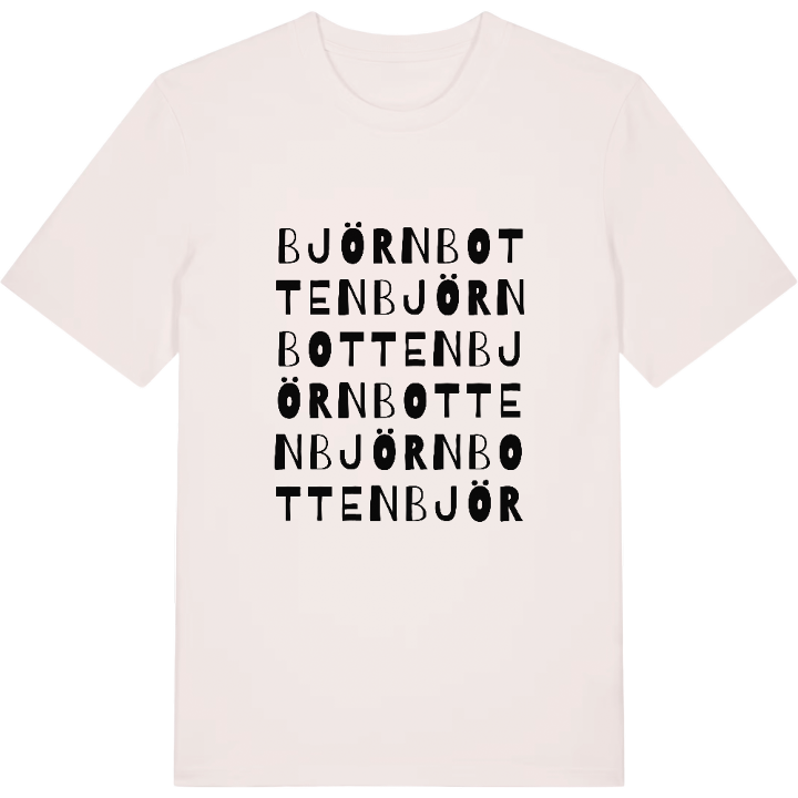 Björnbotten ordlek t-shirt – t-shirt från PinShirt