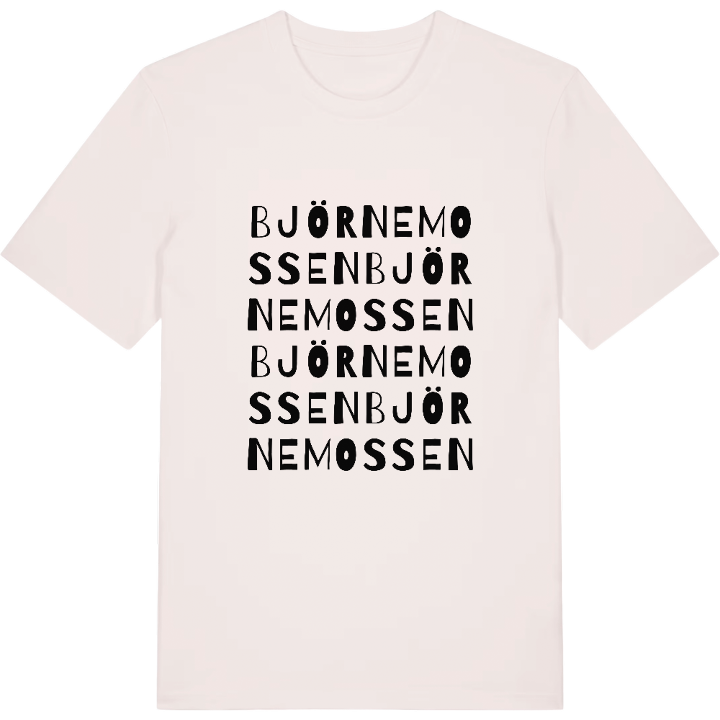 Björnemossen ordlek t-shirt – t-shirt från PinShirt