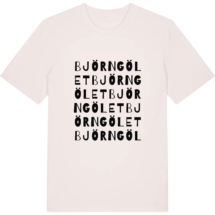 Björngölet ordlek t-shirt – t-shirt från PinShirt