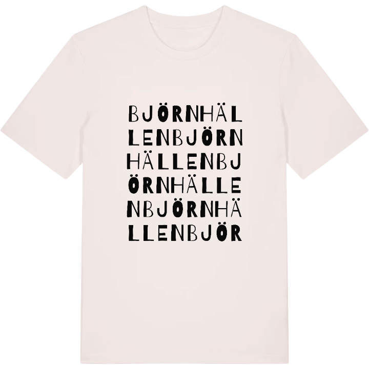 Björnhällen ordlek t-shirt – t-shirt från PinShirt