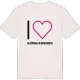 Jag älskar Björnhammaren t-shirt stort tryck
