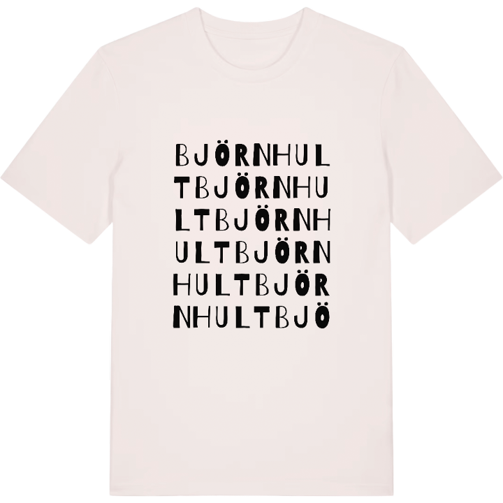 Björnhult ordlek t-shirt – t-shirt från PinShirt