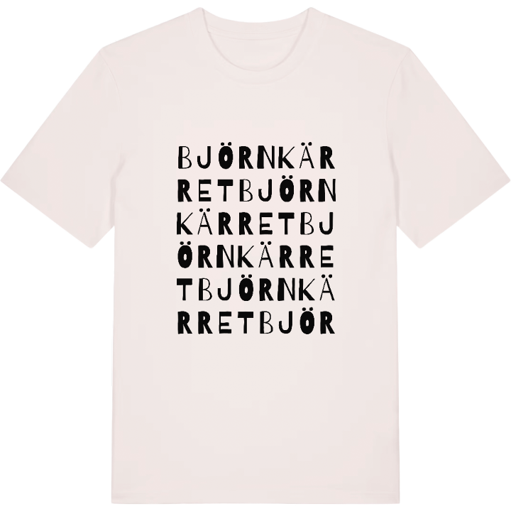 Björnkärret ordlek t-shirt – t-shirt från PinShirt