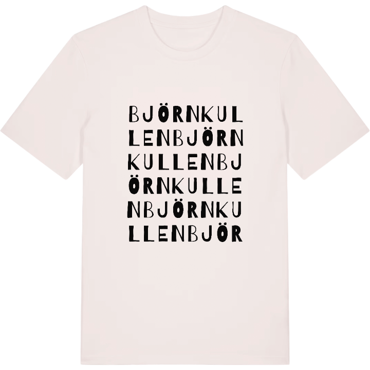 Björnkullen ordlek t-shirt – t-shirt från PinShirt