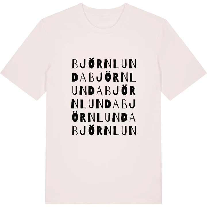 Björnlunda ordlek t-shirt – t-shirt från PinShirt